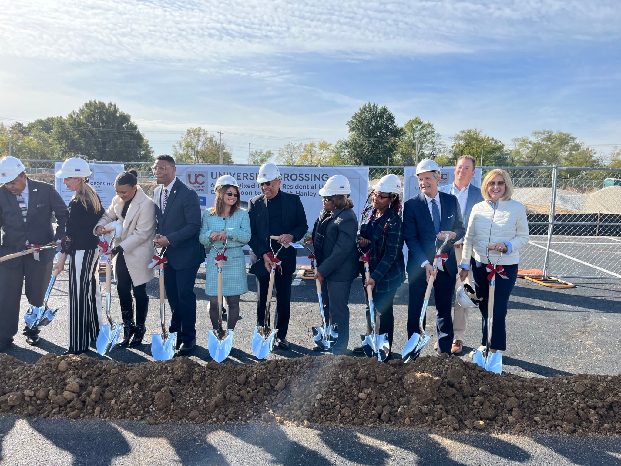 Partners Break Ground on $20M Mixed-Use Development at N. Hanley MetroLink Station