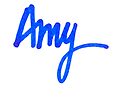 Amy's signature